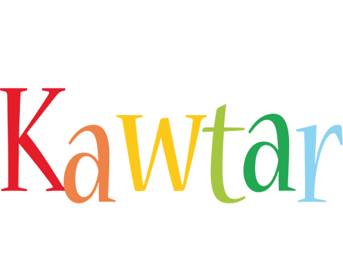 Kawtar birthday logo