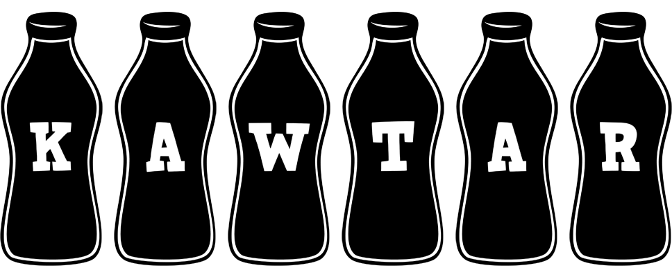 Kawtar bottle logo