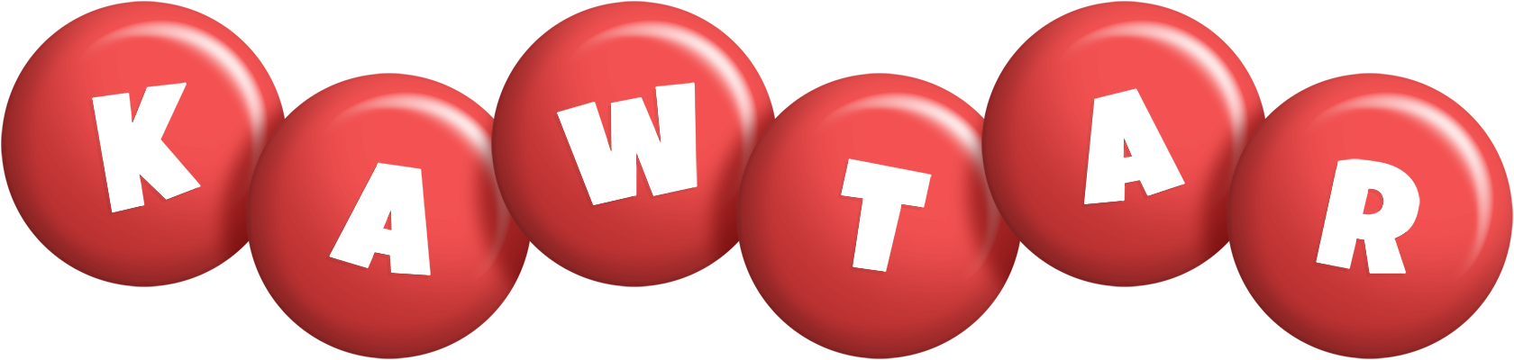 Kawtar candy-red logo