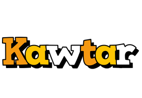 Kawtar cartoon logo