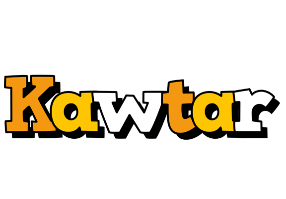 Kawtar cartoon logo