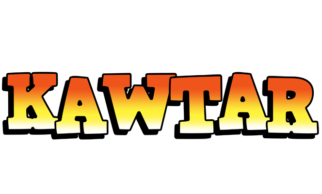 Kawtar sunset logo