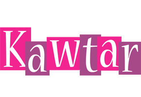 Kawtar whine logo