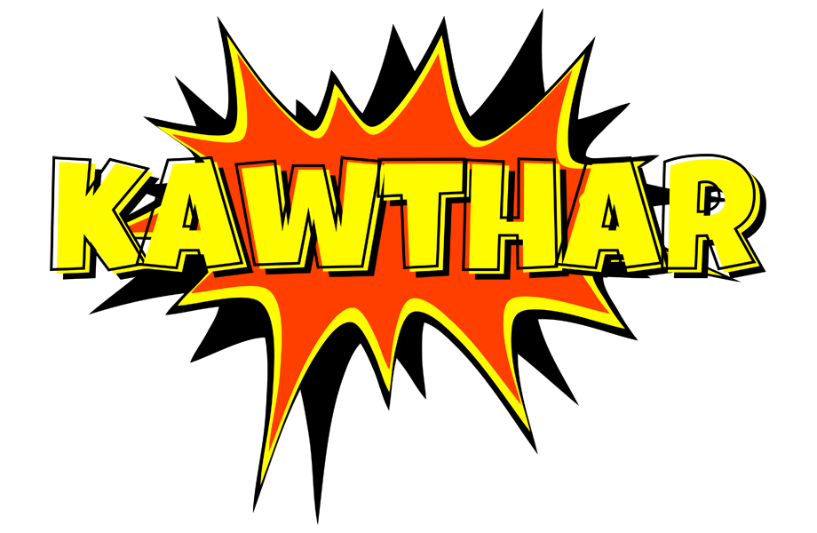 Kawthar bazinga logo