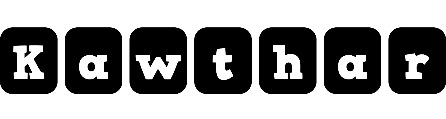 Kawthar box logo