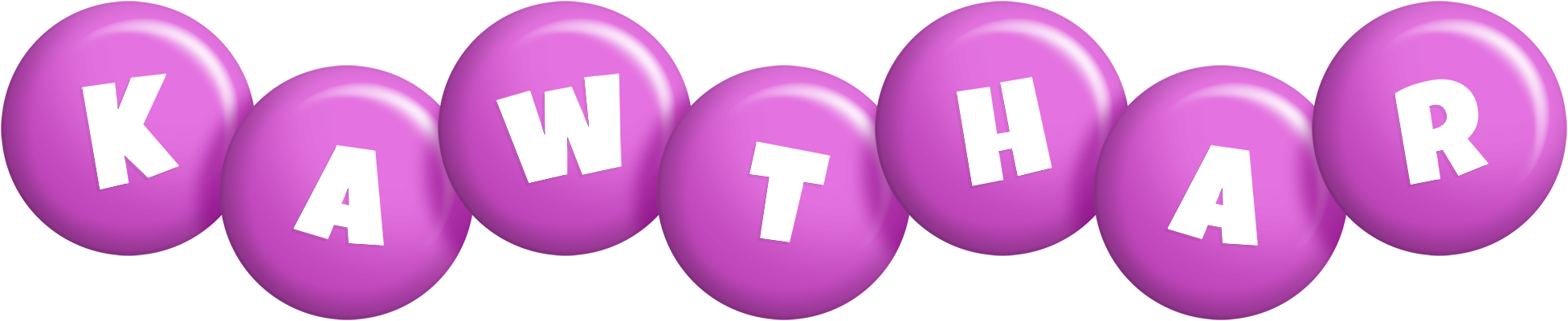 Kawthar candy-purple logo