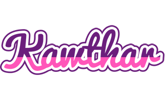 Kawthar cheerful logo