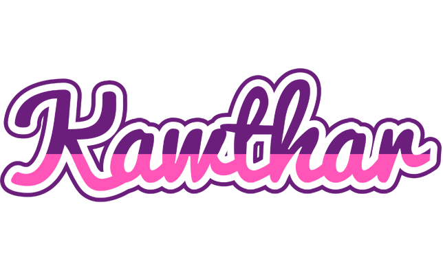 Kawthar cheerful logo