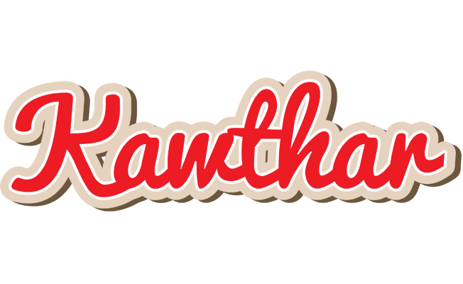 Kawthar chocolate logo
