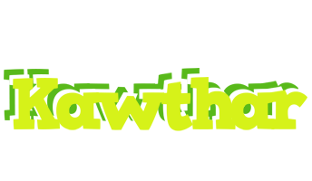 Kawthar citrus logo