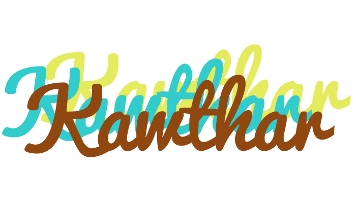 Kawthar cupcake logo