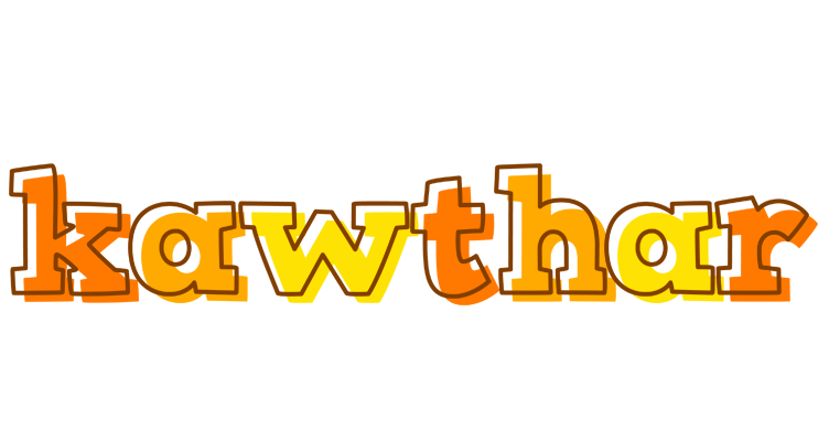 Kawthar desert logo