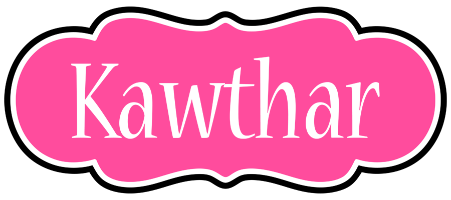 Kawthar invitation logo