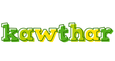 Kawthar juice logo