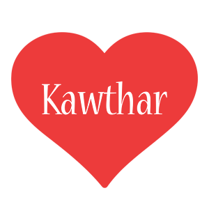 Kawthar love logo