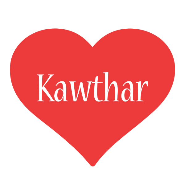 Kawthar love logo