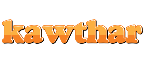 Kawthar orange logo