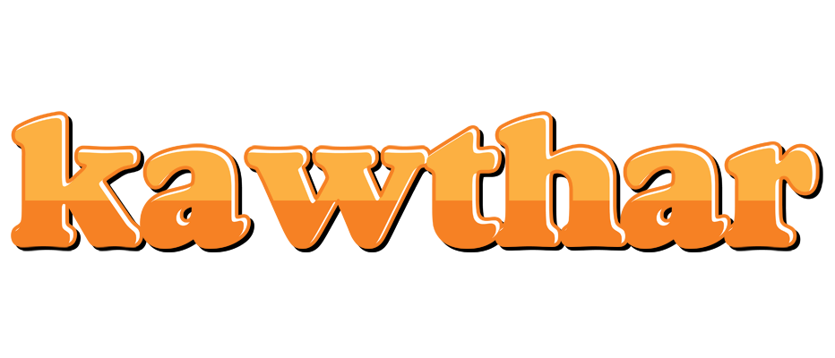 Kawthar orange logo