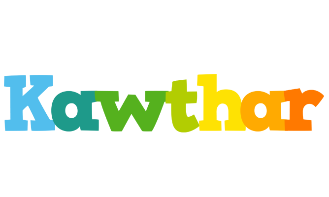 Kawthar rainbows logo