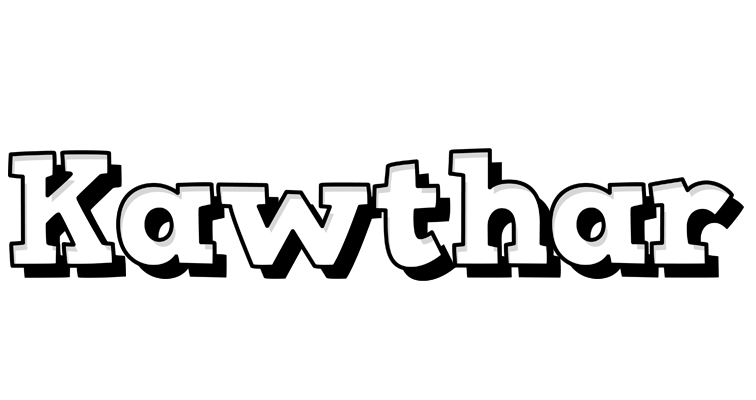 Kawthar snowing logo
