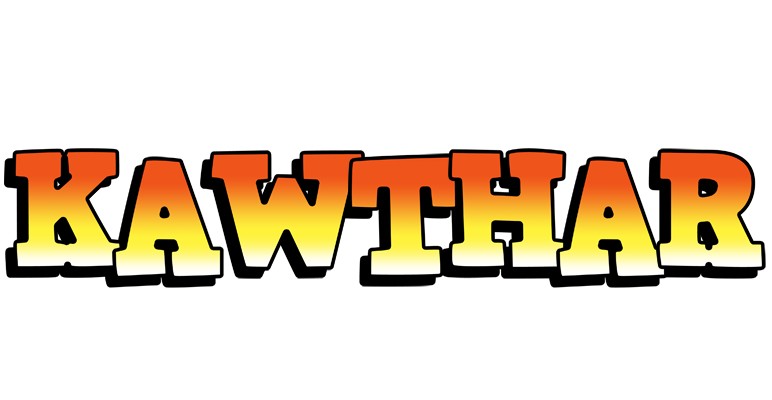 Kawthar sunset logo