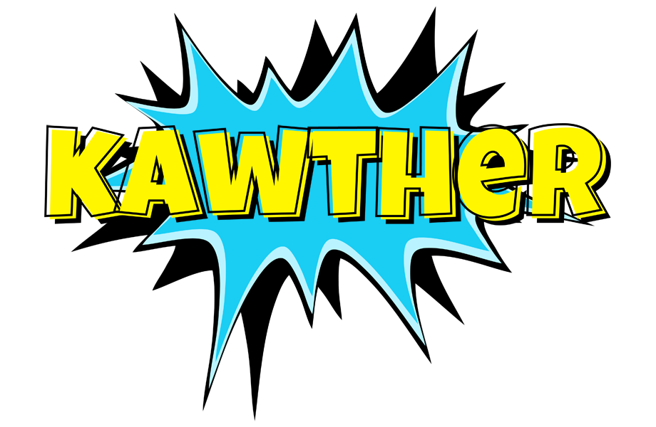 Kawther amazing logo