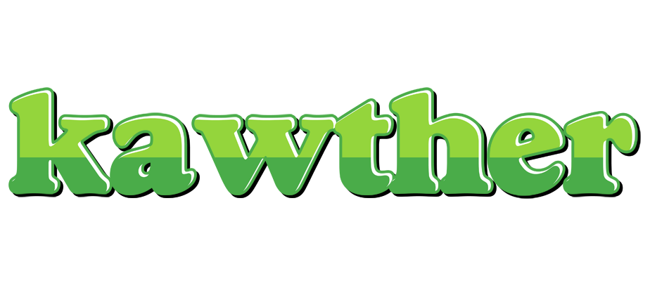 Kawther apple logo