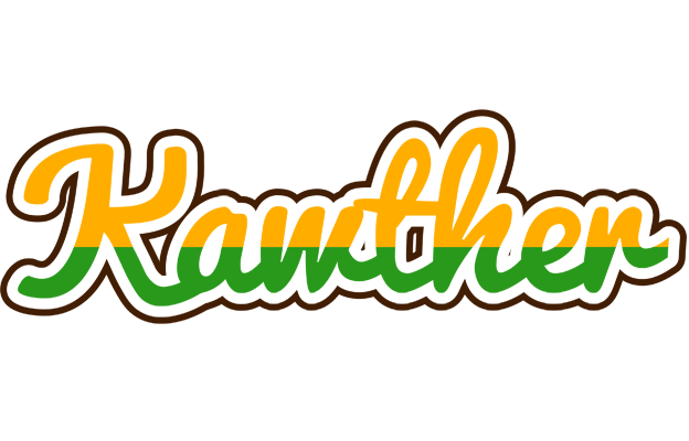 Kawther banana logo