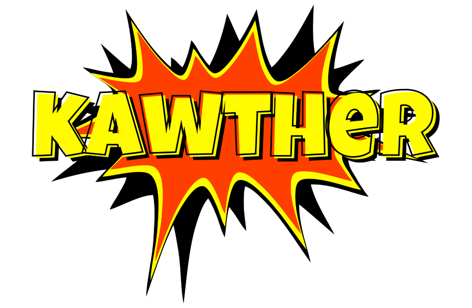 Kawther bazinga logo