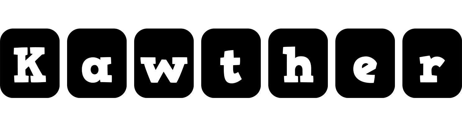 Kawther box logo