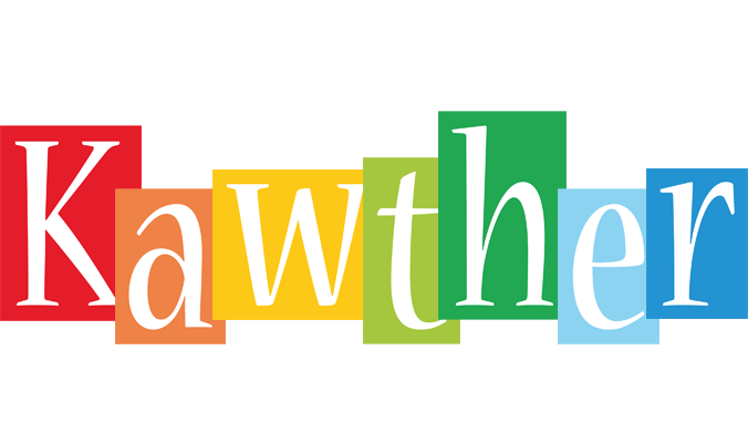 Kawther colors logo