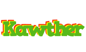 Kawther crocodile logo