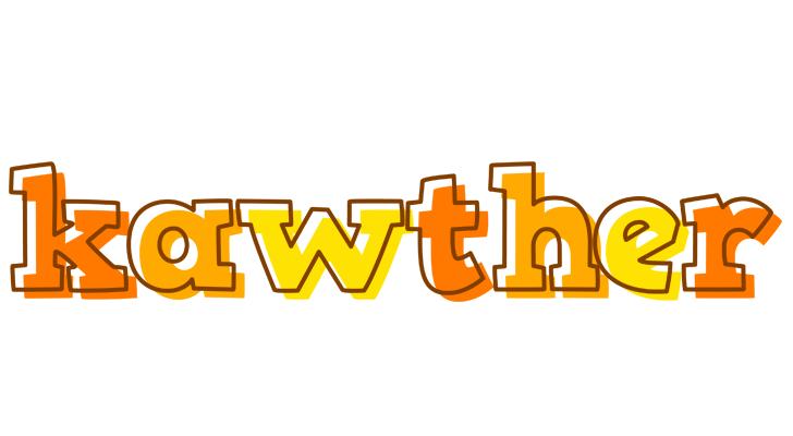 Kawther desert logo