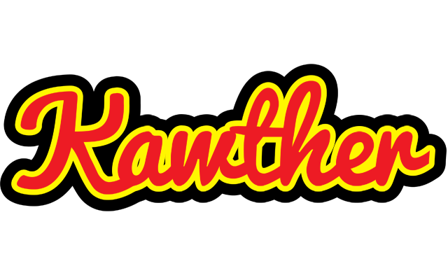 Kawther fireman logo