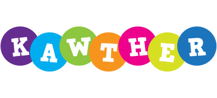 Kawther happy logo