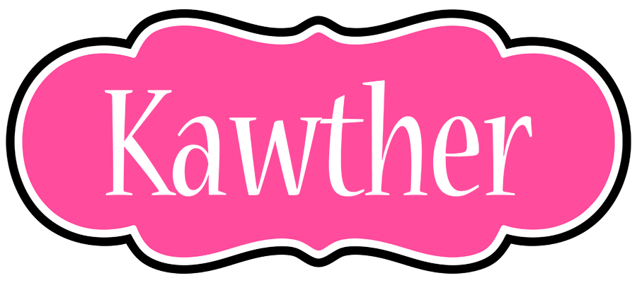 Kawther invitation logo