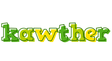 Kawther juice logo