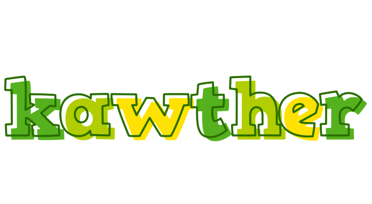 Kawther juice logo