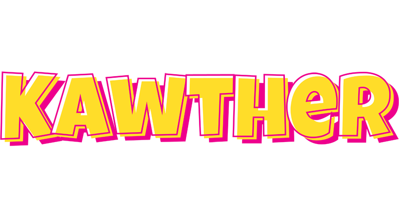 Kawther kaboom logo