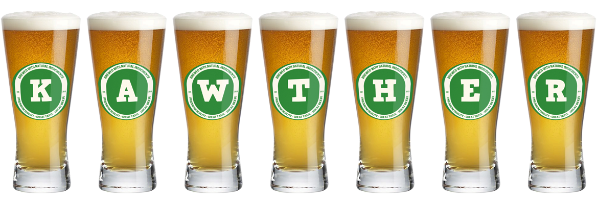 Kawther lager logo