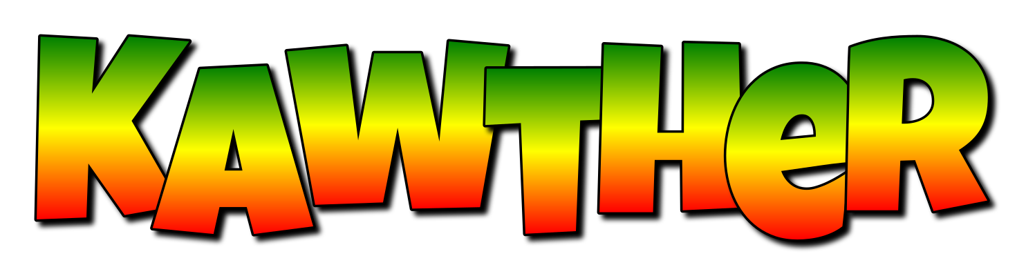 Kawther mango logo