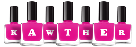 Kawther nails logo