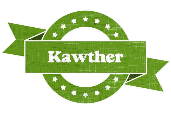 Kawther natural logo