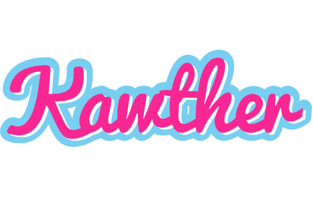 Kawther popstar logo