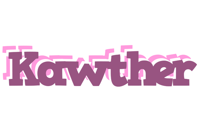 Kawther relaxing logo