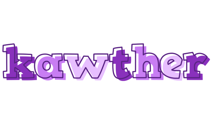 Kawther sensual logo