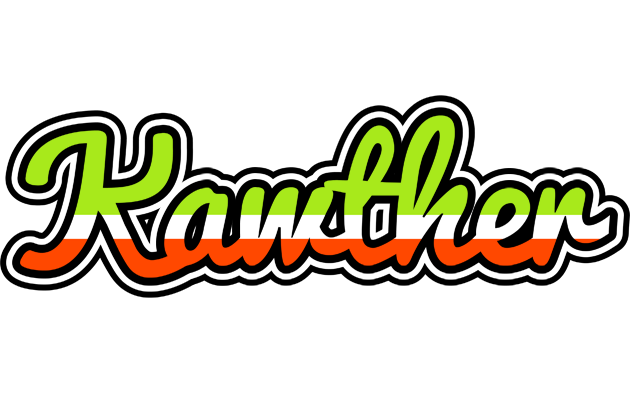 Kawther superfun logo