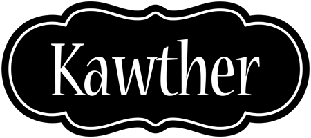 Kawther welcome logo