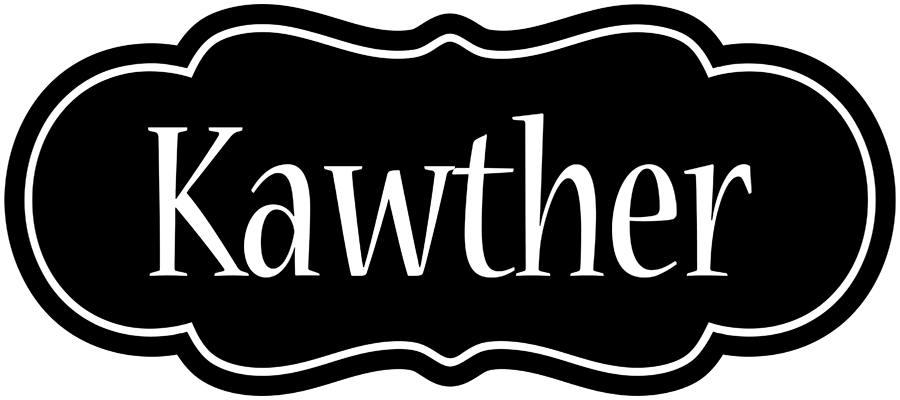 Kawther welcome logo