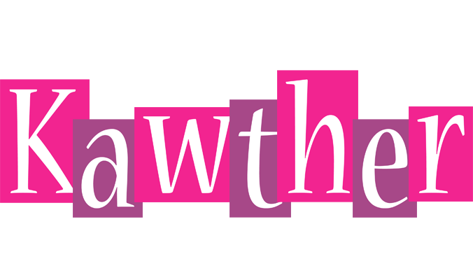Kawther whine logo
